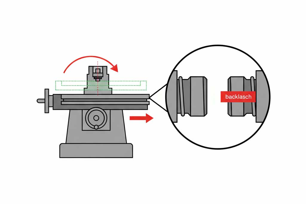 Mill Drill Machine Backlash Compensation | RongFu Glossary
