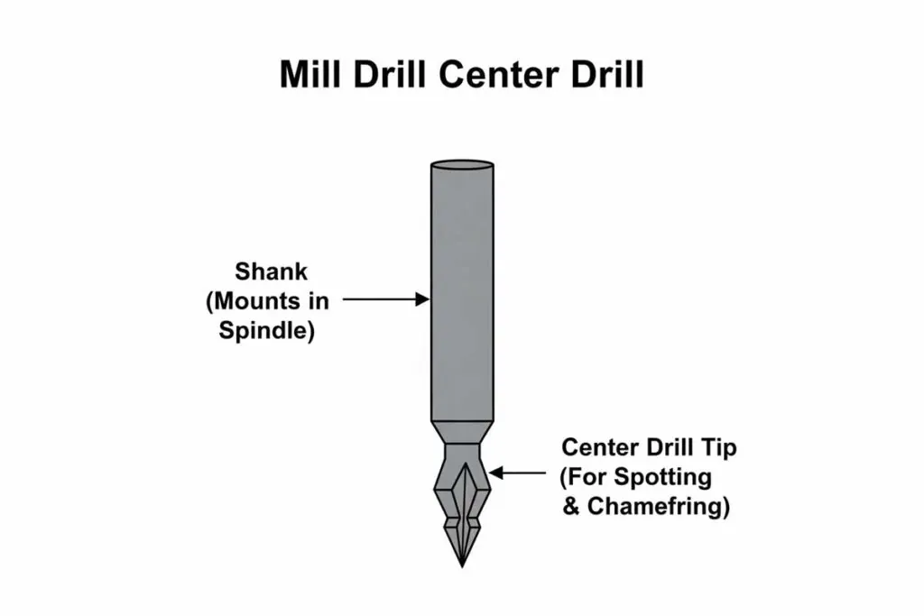 This is an image of a Mill Drill Center Drill