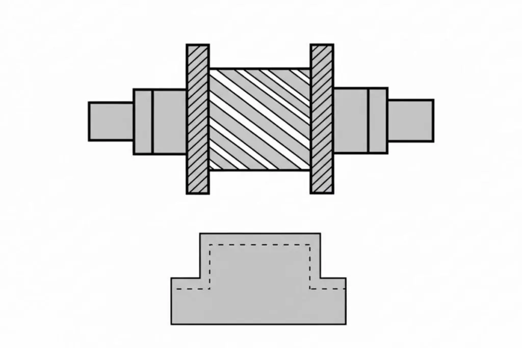 This image shows mill drill gang milling